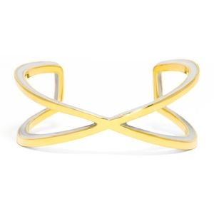 BaubleBar Treasure Cuff 14K Gold